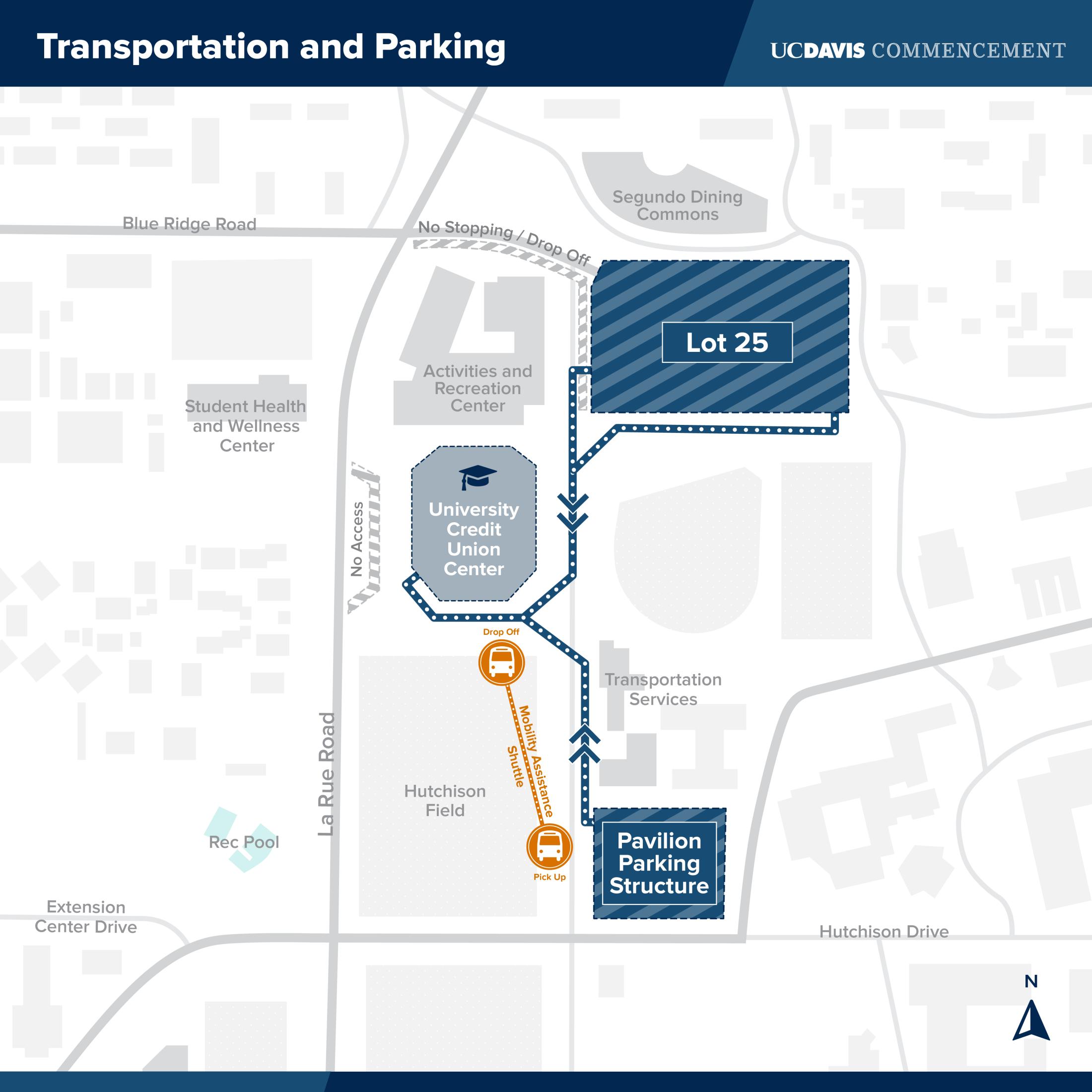 Fall 2022 Commencement Map