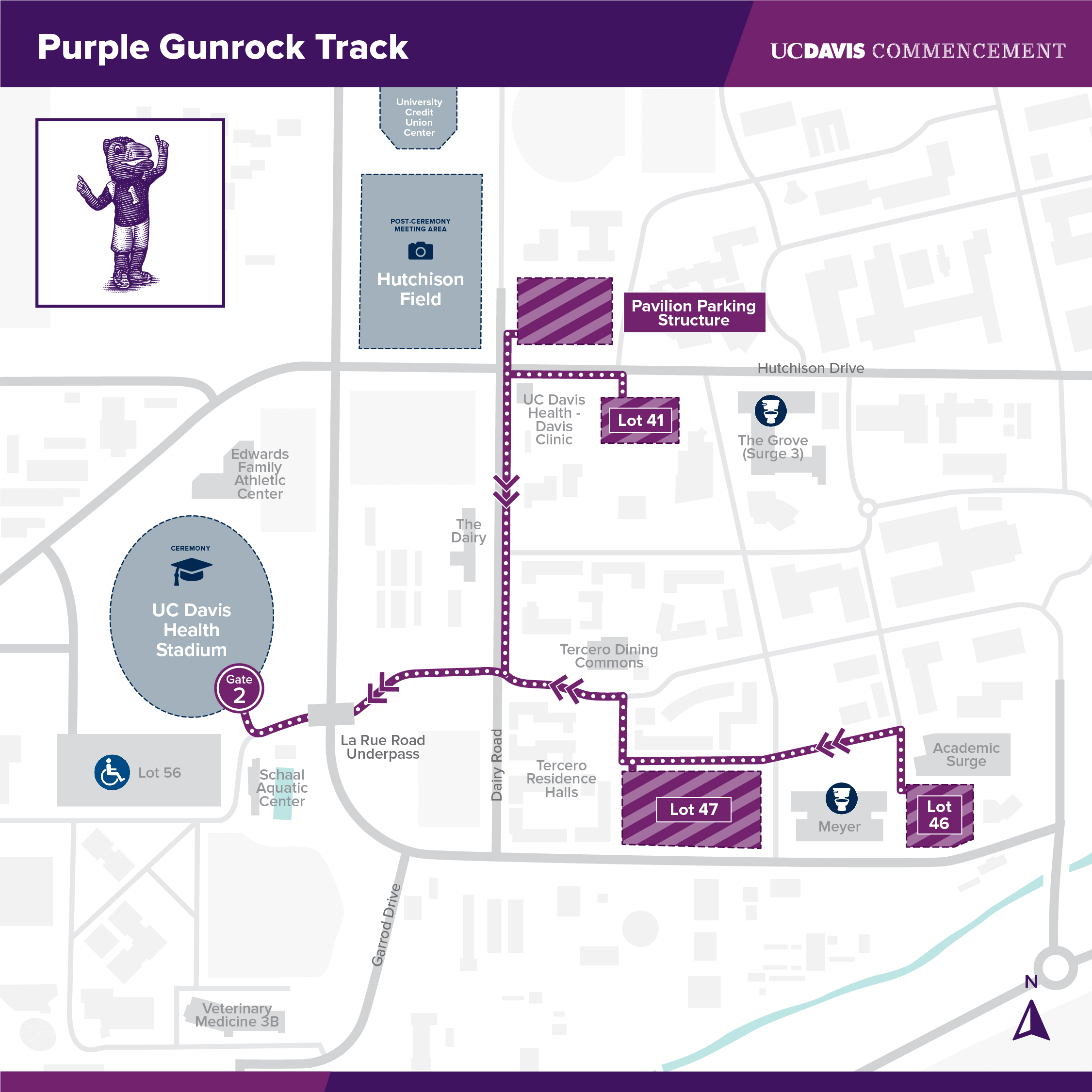 Purple Gunrock Track