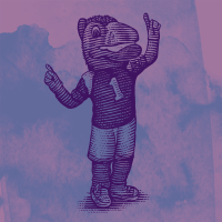 Purple Gunrock, UC Davis Mascot